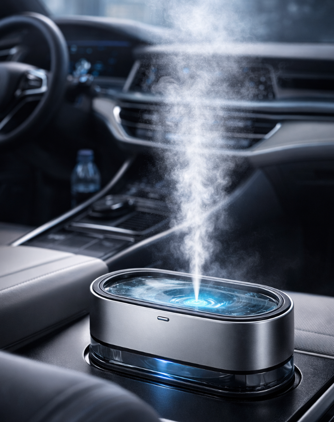 High Water-Level Atomization Solution: Setting a New Benchmark for Efficient and Hygienic In-Cabin Humidification